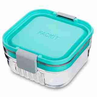 PackIt MOD Bento Snack Box Mint