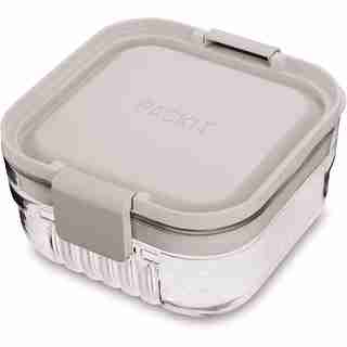 PackIt MOD Bento Snack Box Steel Grey