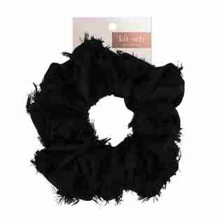 Brunch Scrunchie, Black Fray
