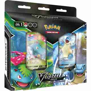 The Pokémon TCG: V Battle Deck—Venusaur vs. Blastoise