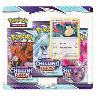 Pokémon TCG: Sword & Shield—Chilling Reign Three-Booster Blister