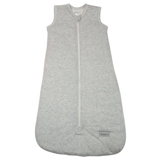 Breathe EZE Cotton Sleep Sack, Light Grey Fleck 06 months by Juddlies