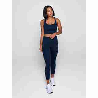 Legging compressive de grande hausse 23,75, Minuit Moyenne