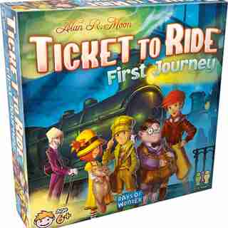 Ticket to Ride® First Journey Board Game