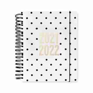Kate Spade New York 17 Month Mega Planner, Black Spade Dot
