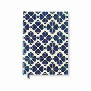 Daily To-Do Planner, Navy Spade Flower