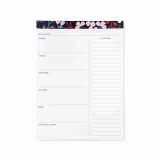 Planificateur hebdomadaire – Kate Spade New York, Fleurs d’automne
