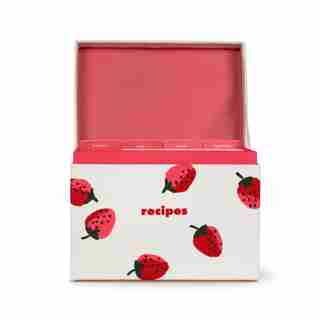 Boîte à recettes – Kate Spade New York, Fraises