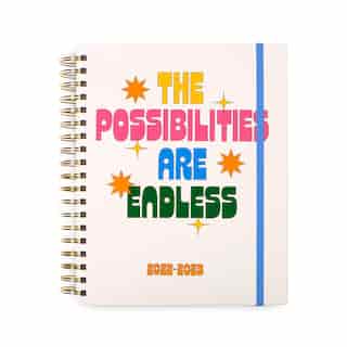 BAN.DO 17 MONTH LARGE PLANNER, POSSIBILITIES ARE ENDLESS EXCLUSIVE