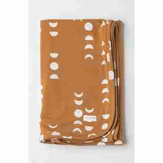 Loulou Lollipop Stretch Knit Blanket in TENCEL - Moon