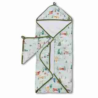 Hooded Towel Set, Merry and Bright