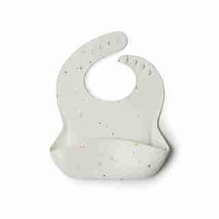 Loulou Lollipop Silicone Bib - Confetti Cream