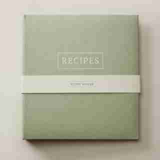 CLASSEUR DE RECETTES – VERT SAUGE, GRAND