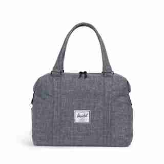 STRAND TOTE, RAVEN CROSSHATCH