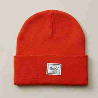 Elmer Acrylic Beanie, Orange Idol