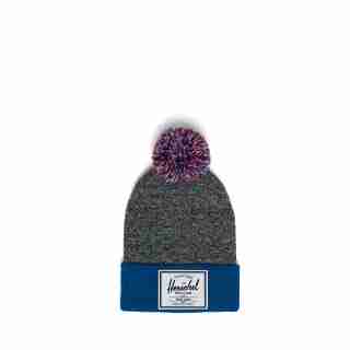 Abbott Youth Pom-Heather Black/Blue