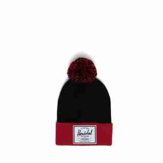 Abbott Youth Pom-Black/Red
