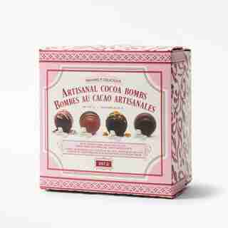 SET OF 4 ARTISANAL COCOA BOMBS