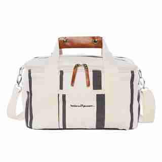 PREMIUM COOLER BAG, VINTAGE BLACK STRIPE
