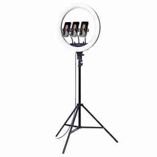 LuMee Studio 18" RGB Ring Light, Black
