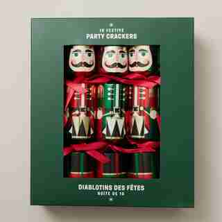 10" TRADITIONAL NUTCRACKER CRACKERS, SET OF 10