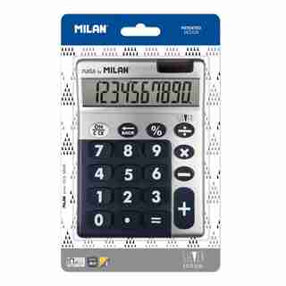 MILAN 10 DIGIT CALCULATOR NAVY