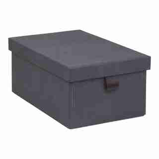 BOÎTE DE RANGEMENT RECTANGULAIRE BEATA – ANTHRACITE