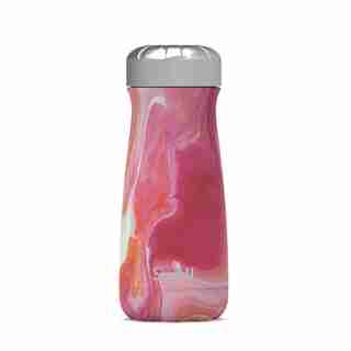 BOUTEILLE DE VOYAGE EN AGATE ROSE, 16OZ