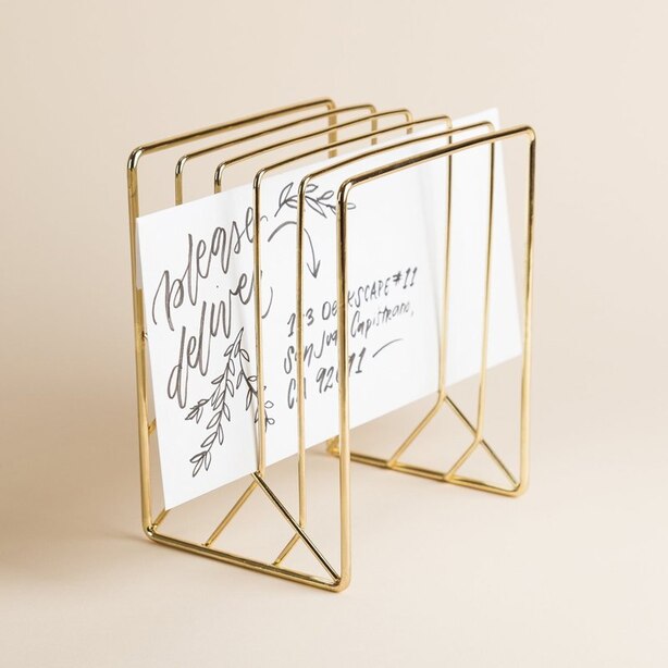 Vena Letter Sorter Gold By U Brands 