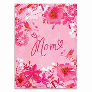 Paper E. Clips Mother's Day Card Pink Floral