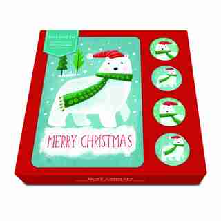Studio Oh! Notecard Set Merry Christmas Polar Bear