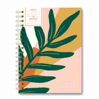 PLANIFICATEUR DE MI-ANNÉE 2021 GRANDE PALME SPIRALE HARDCOVER