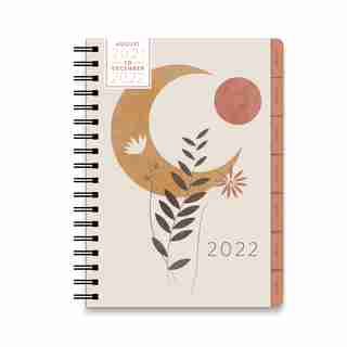 August 2021 - December 2022 Large Spiral Celestial Planner