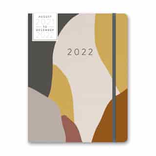 August 2021 - December 2022 Just Right Monthly Painterly Planner