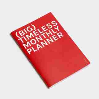 Monthly Planner, A4