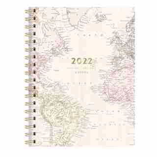 AGENDA 17 MOIS 2021-2022 – MAPPEMONDE PÂLE