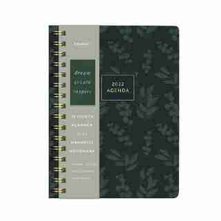 FRINGE STUDIO JANUARY 2022 - DECEMBER 2022 EUCALYPTUS EMERALD PLANNER