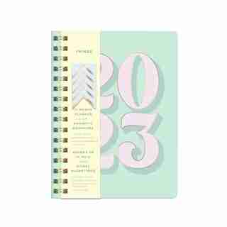 FRINGE STUDIO PASTEL MINT 2022-2023 17 MONTH PLANNER