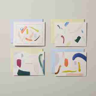 PAINTED COLLECTION NOTECARDS