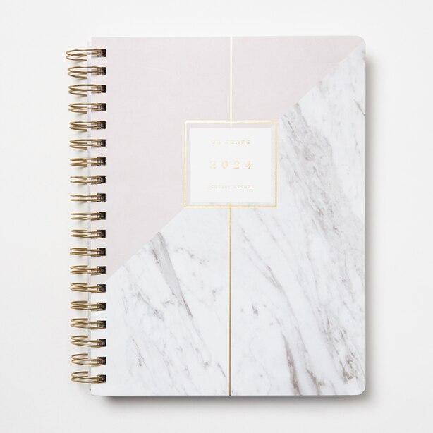 FRINGE STUDIO ON TRACK MARBLE 2024 PLANNER by Fringe Studio Gifts