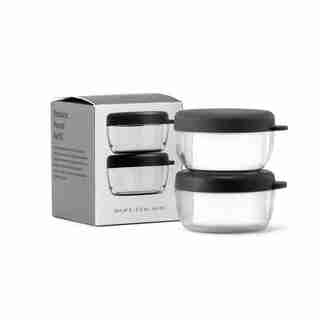 SET OF 2 PORTER DRESSING CONTAINERS