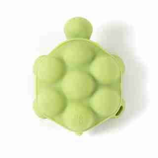 Doddle & Co - Slow Poke Turtle Silicone Teether - Poppable Bubbles - Fidget Toy