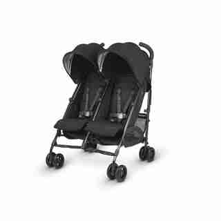 G-LINK Double Umbrella Stroller - JAKE (Black/Carbon)