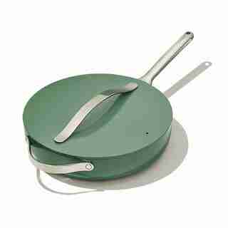 Non-Stick Ceramic Saute Pan, Sage