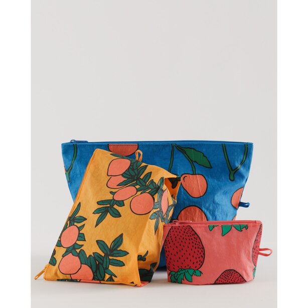 Go Pouch Set Backyard Fruit by Baggu Gifts www.chapters.indigo.ca