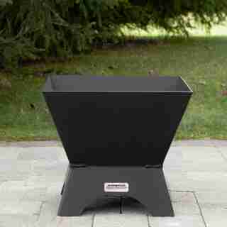 18" Modern Cube Fire Pit & Table Top