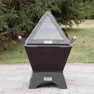 18" Modern Cube Fire Pit Decked Out Bundle
