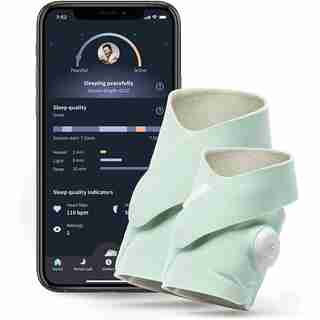 Owlet Dream Sock Plus Moniteur pour bébé Menthe