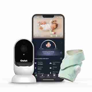 Owlet Dream Duo : Dream Sock Baby Monitor et caméra HD Menthe