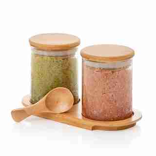 Dual Bath Salt Set - Lavender Matcha